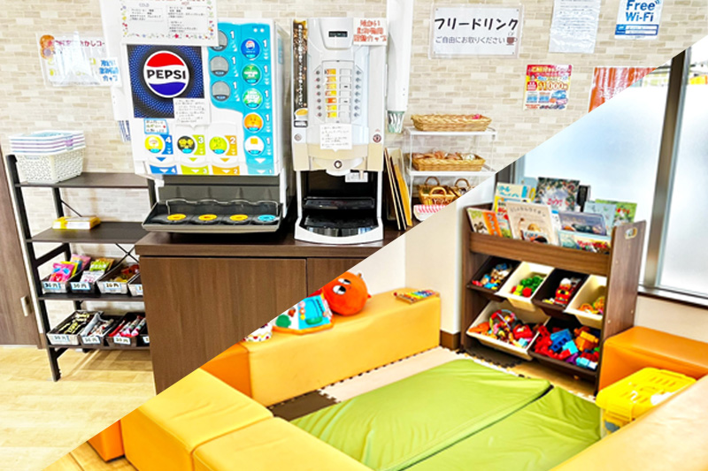 フリードリンク・キッズコーナー